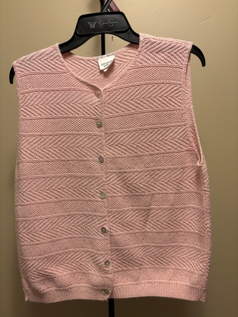 Katherine Bishop sleeveless button up vest. - Picture 2 of 3